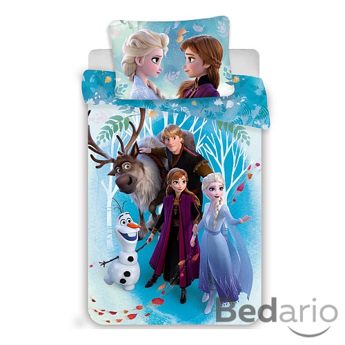 Bavlněné povlečení do postýlky 100x135+40x60 - Frozen II