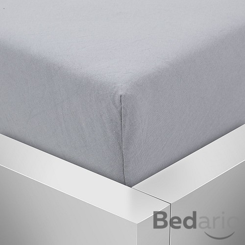 Jersey prostěradlo do postýlky 60x120 Premium - Šedá