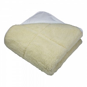 Vrchní matracová podložka s ovčí vlnou 100x200