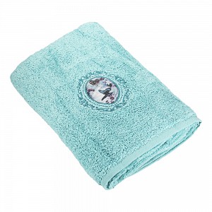 Froté osuška LIMITED - Motýli tyrkysová