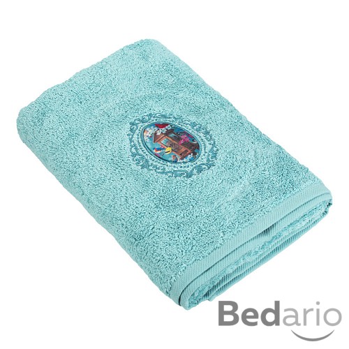 Froté osuška LIMITED - Krmítko tyrkysová