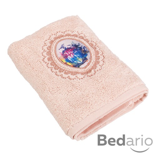 Froté ručník LIMITED - Ptačí klícka meruňková