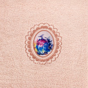 Froté ručník LIMITED - Ptačí klícka meruňková