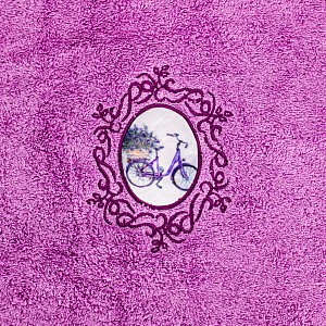 Froté ručník LIMITED - Velocipéd fialová