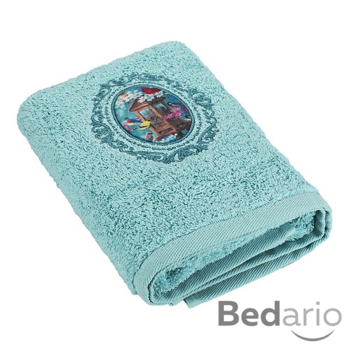 Froté ručník LIMITED - Krmítko tyrkysová