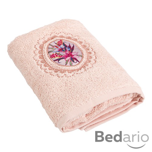 Froté ručník LIMITED - Kytice meruňková