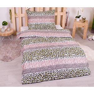 Povlečení mikrovlákno LIMITED 140x200+70x90 Africa