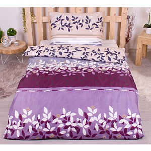 Povlečení mikrovlákno LIMITED 140x200+70x90 Audrey pourpre