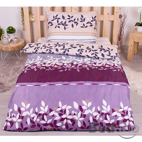 Povlečení mikrovlákno LIMITED 140x200+70x90 Audrey pourpre