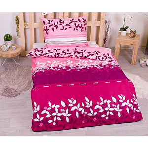 Povlečení mikrovlákno LIMITED 140x200+70x90 Audrey rouge