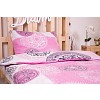 Flanelové povlečení top economy 140x200+70x90 Mandala růžové