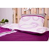 Flanelové povlečení top economy 140x200+70x90 Magic circles fialové