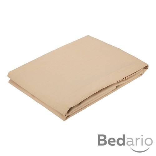 Prostěradlo bavlněná plachta KLASIK 145x240 - Béžová