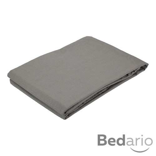 Prostěradlo bavlněná plachta KLASIK 145x240 - Tmavě šedá