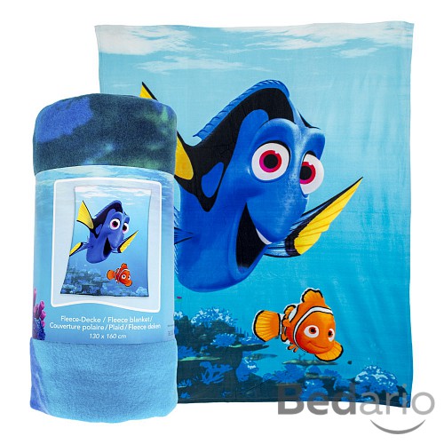 Fleecová deka 125x150 Hledá se Dory