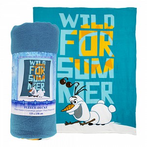 Fleecová deka 125x150 Frozen - Wild for Summer