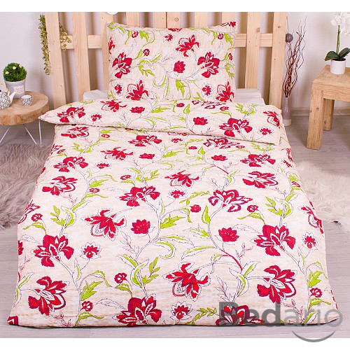 Krepové povlečení ECONOMY 140x200+70x90 Chloe