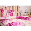 Krepové povlečení ECONOMY 140x200+70x90 Náhrdelník s růží