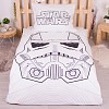 Bavlněné povlečení 140x200+70x90 Star Wars White