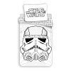 Bavlněné povlečení 140x200+70x90 Star Wars White
