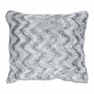 Luxusní povlak na polštářek 40x40 - Waves šedá