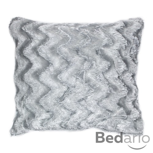 Luxusní povlak na polštářek 40x40 - Waves šedá