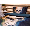 3D povlečení 140x200+70x90 Skull