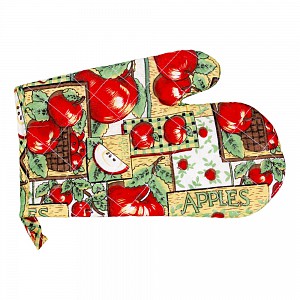 Kuchyňská chňapka s potiskem - Jablka