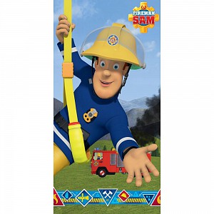 Osuška 70x140 - Požárník Sam Blue