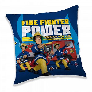 Dekorační polštářek 40x40 cm - Požárník Sam
