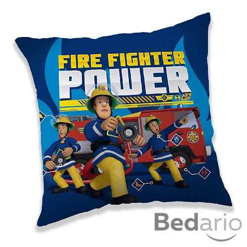 Dekorační polštářek 40x40 cm - Požárník Sam