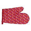 Kuchyňská chňapka s potiskem - Červená barevné puntíky