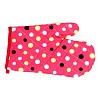 Kuchyňská chňapka s potiskem - Červená s maxi puntíky