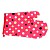 Kuchyňská chňapka s potiskem - Červená s maxi puntíky