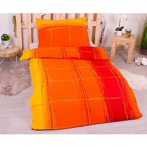 Flanelové povlečení DELUXE 140x200+70x90 Magic Lines