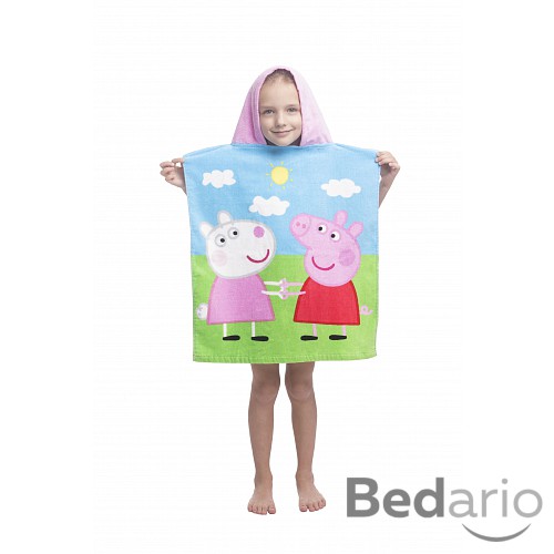 Dětské pončo Prasátko Peppa Sky