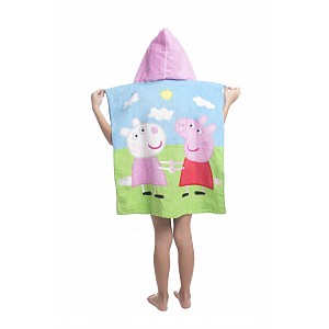 Dětské pončo Prasátko Peppa Sky