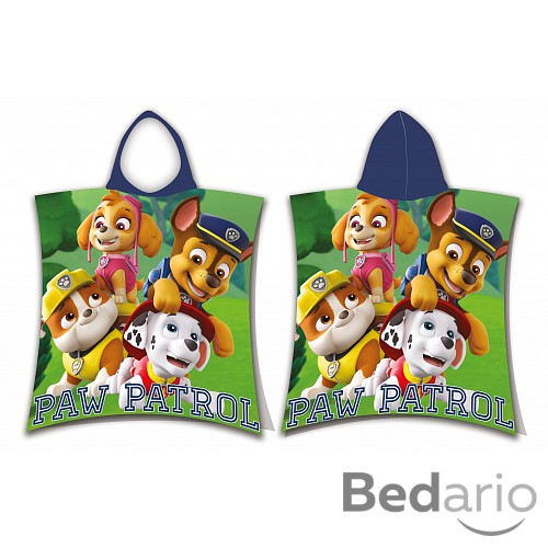 Dětské pončo Tlapková patrola