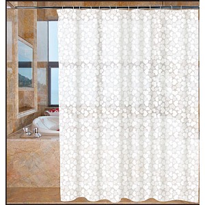 Sprchový závěs Attrativo 180x180 Srdíčka