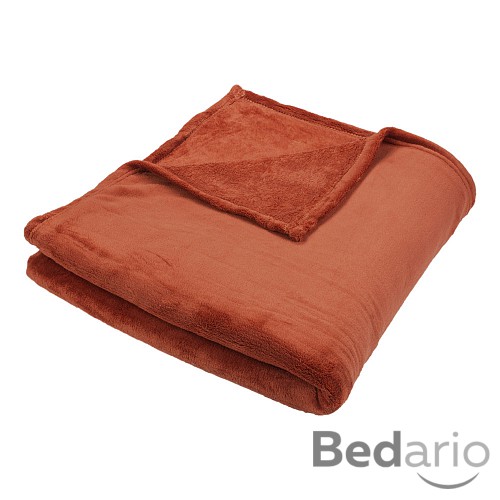 Deka jemné mikrovlákno 220x200 Cihlová