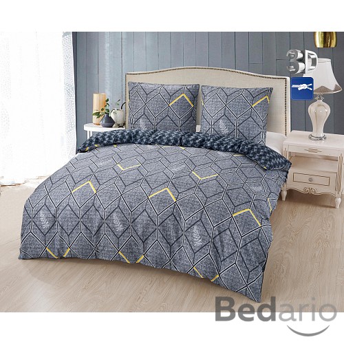 Francouzské povlečení 220x200+2x70x90 Honeycomb