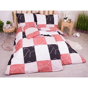 Sada povlečení na dvě lůžka 140x200+70x90 Šachy