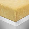 Mikroplyšové prostěradlo 90x200 Elegance - Meruňková
