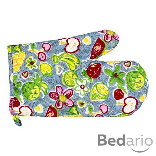 Kuchyňská chňapka s potiskem - Exotické ovoce