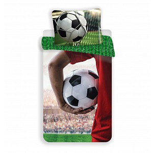 Bavlněné povlečení 140x200+70x90 Football Hold