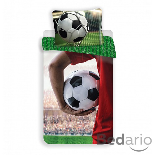 Bavlněné povlečení 140x200+70x90 Football Hold