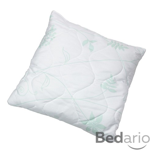 Prošívaný polštářek Classic Ornament zelený 40x40 - Antialergenní