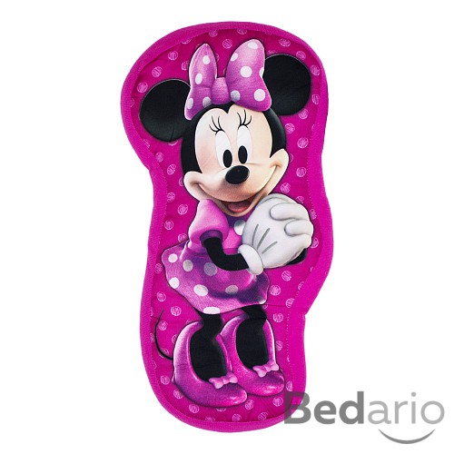 Tvarovaný polštářek - Minnie Dark pink