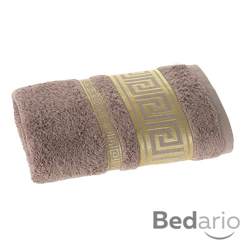 Luxusní bambusový ručník ROME COLLECTION - Světle hnědá