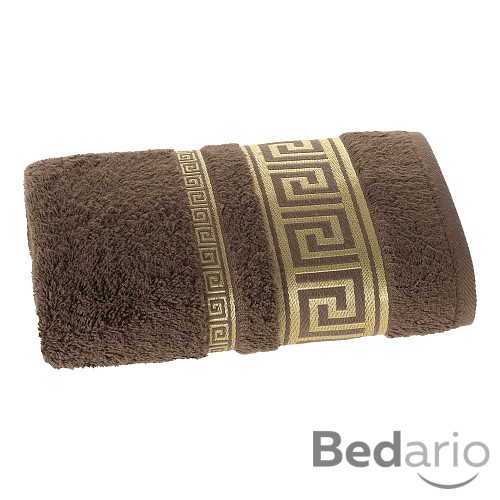 Luxusní bambusový ručník ROME COLLECTION - Tmavě hnědá